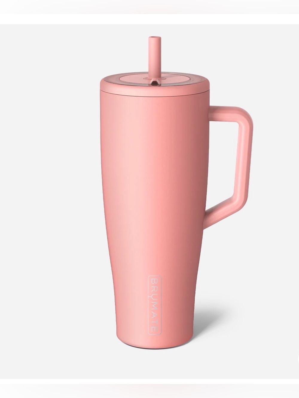 NEW BRÜMATE Era 40oz Leakproof Tumbler “Guava” Pink Straw Cup - Box Included